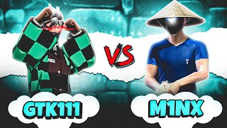 TGR GTK111🇳🇵 Vs M1NX🇧🇩  1vs1 Most Demanded Match 🍷🗿 [upl. by Pan]