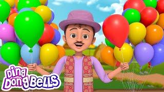 गुब्बारे वाला  Gubbare Wala  Hindi Baby Poem  Rhymes for Kids and Toddlers  Hindi Balgeet [upl. by Earla]