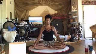 Aquarius Full Moon Yoga  Aug 3 2020 with Heather Salmon [upl. by Saks]