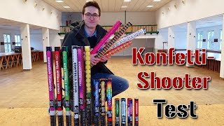 KonfettiShooter Test  Karneval 2018  Konfettikanonen [upl. by Ingham]