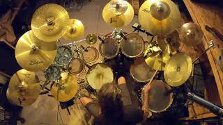 RUSH  HEMISPHERES PT 3  DRUM COVER  ADAM JOHNSTON [upl. by Dnomhcir461]