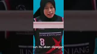 Megawati Hangestri menjadi mega Tron di Korea volleyball [upl. by Nylqcaj259]