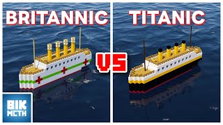 Britannic VS Titanic [upl. by Naitsabas154]