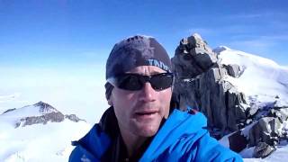 High Camp in Antarctica on Mt Vinson Massif [upl. by Lilhak]