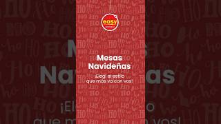 Mesas navideñas  Easy Argentina haceloeasy easy hogar diy [upl. by Millur]