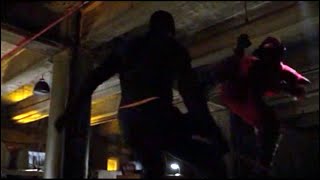 Daredevil vs Nobu Pelea Completa  DAREDEVIL 1X09 [upl. by Emalia]