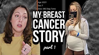 MY BREAST CANCER STORY  Part 1  Finding my cancer at 32 misdiagnosed cancer while pregnant [upl. by Lorrie]