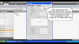 ZKTime net tutorial Chapter 4 Employee Management avi [upl. by Elleunamme]