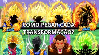 COMO PEGAR CADA TRANSFORMAÇÃO  ROBLOX DRAGON SOUL [upl. by Musser]