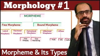 Morphology Part 1  Morpheme amp Its Types Morpheme Vs Morph  Linguistics  Muhammad Tayyab [upl. by Ynnaf]