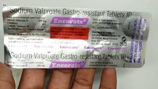 Encorate Tablet  Sodium Valproate Tablet Uses  Encorate 200 mg tablet uses  Encorate tablet uses [upl. by Niaz208]