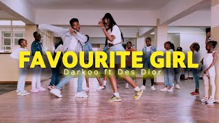 Darkoo ft Dess Dior  Favourite Girl Official Dance Video MDV [upl. by Nepean996]