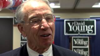 Senator Grassley Responds to Dairy Queen Twitter Comment [upl. by Haneehs]