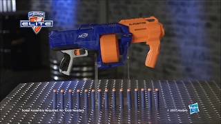 NERF Elite  Surgefire Blaster  Demo Video [upl. by Rothwell]