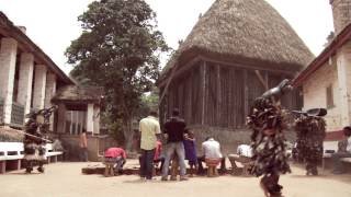 Juju dancing at palace of the Fon of Bafut or Ntoh [upl. by Nylisoj764]