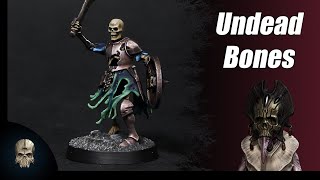 Hobby Tips Painting Old Bones on Deathrattle Skeletons for Soulblight Gravelords [upl. by Suriaj891]