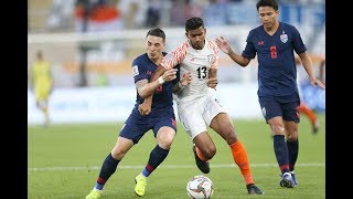 Thailand 14 India AFC Asian Cup UAE 2019 Group Stage [upl. by Beera]