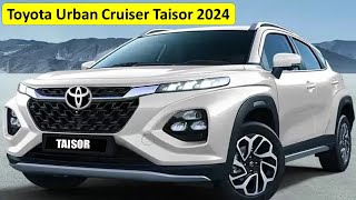 Upcoming Toyota Urban Cruiser Taisor 2024  Best in the Segment  TedYogesh [upl. by Gelasias]