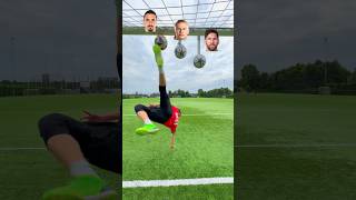 PRO FOOTBALLER HEIGHT KICK CHALLENGE 😱 [upl. by Eimilb]