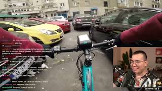 FAIAR VS BUCHAREST BIKE TRAFFIC [upl. by Nwahsud]