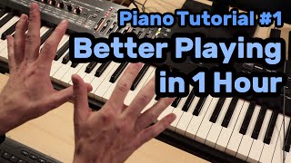 Piano Lesson 1 Learn This First Finger Technique Basics [upl. by Janeczka582]