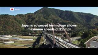 Maglev train  Bringing Japanese highspeed rail technology to the US [upl. by Valoniah211]