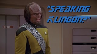 TNG Intake  Speaking Klingon [upl. by Happ59]