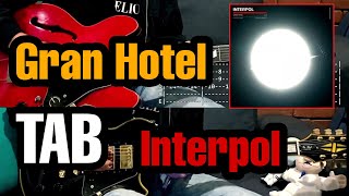 Gran Hotel  Interpol Live Short Cover  TAB [upl. by Namus891]