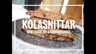 KOLASNITTAR MED CHOKLAD OCH KARDEMUMMA [upl. by Leavy154]