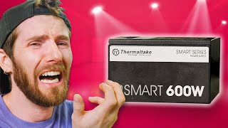 WHY is Everyone Buying This Power Supply  Thermaltake Smart 600W [upl. by Mclaurin596]