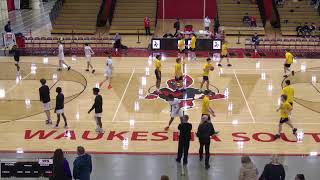 Waukesha South High School vs Oconomowoc High School Mens Freshman Basketball [upl. by Fernald]