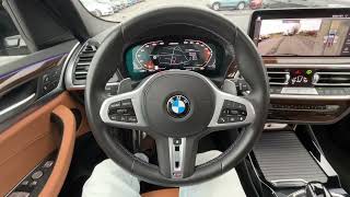 2022 BMW X3 M40i xDrive  Interior video  Elite Auto Brokers [upl. by Akerboom]