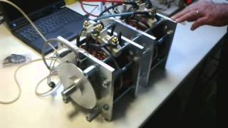 Test of ME0913 quad stack motor [upl. by Mark]