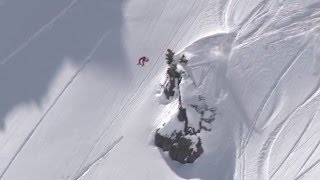 Nendaz Freeride 2016  Max Vaquin Backflip [upl. by Ninerb]