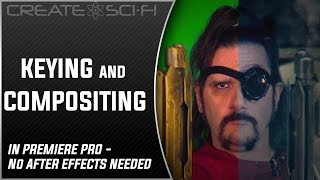 GREEN SCREEN KEYING amp COMPOSITING TUTORIAL NO AFTER EFFECTS [upl. by Oniotna]