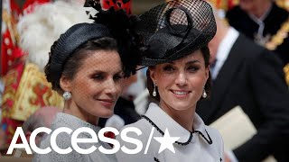 Did Kate Middleton Actually Snub Queen Letizia Of Spain [upl. by Shirleen]