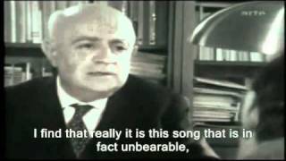 Theodor Adorno  Music and Protest [upl. by Aurelius]