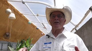 Montana Ag Network Organic farming pioneer Bob Quinn builds subterranean greenhouse [upl. by Lehte302]