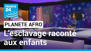 quotÀ lAffiche Planète Afroquot  lhistorien Frédéric Régent raconte lesclavage aux enfants [upl. by Yllier691]