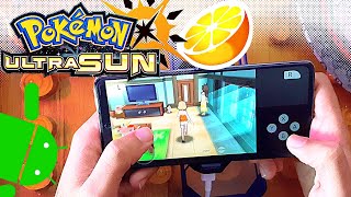 Pokemon Ultra Sun Android  Citra  Nintendo 3DS Emulator [upl. by Lona]