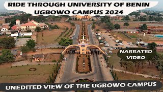 Uniben Ugbowo Campus HD Tour  faculties  hostels  places of interest [upl. by Eyatnod]