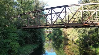 Lost Places • Verlassene Orte • Alte Eisenbahnbrücke • Murr • Ludwigsburg • BadenWürttemberg • 4K [upl. by Bobette]