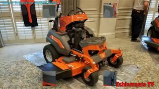 New Husqvarna Stand On Mowers V548 amp V554 [upl. by Yddet]