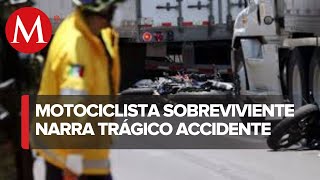 Cronología de la tragedia motociclista en la MéxicoCuernavaca [upl. by Alludba615]