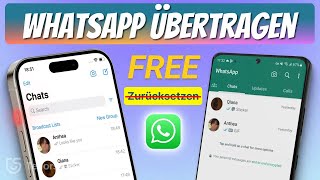 2024 WhatsApp von Android auf iPhone übertragen OHNE PC [upl. by Broeker]