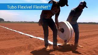 Tubo Flexivel Flexnet Netafim  InstaAgro [upl. by Razaele]