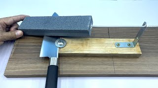 How to Sharpen a Knife as Sharp as a Razor in 1 Minute Knife Sharpening with Smart Stone 😱 [upl. by Bay]