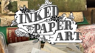 🔴LIVE CRAFT WME Finishing up 13 Junk Journals Italian Ladies Bee Grannys Quilt Ephemera Mass Make [upl. by Enutrof823]