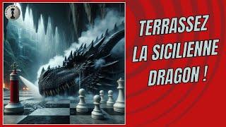 Apprenez comment démolir le roque des Noirs dans la Sicilienne Dragon [upl. by Kcirddet]