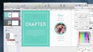 PART 2 iBooks Author Tutorial  Create a Custom Template [upl. by Llewon]